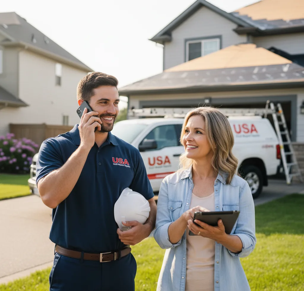 USA Roof Repair Experts customer support in Grand Ronde